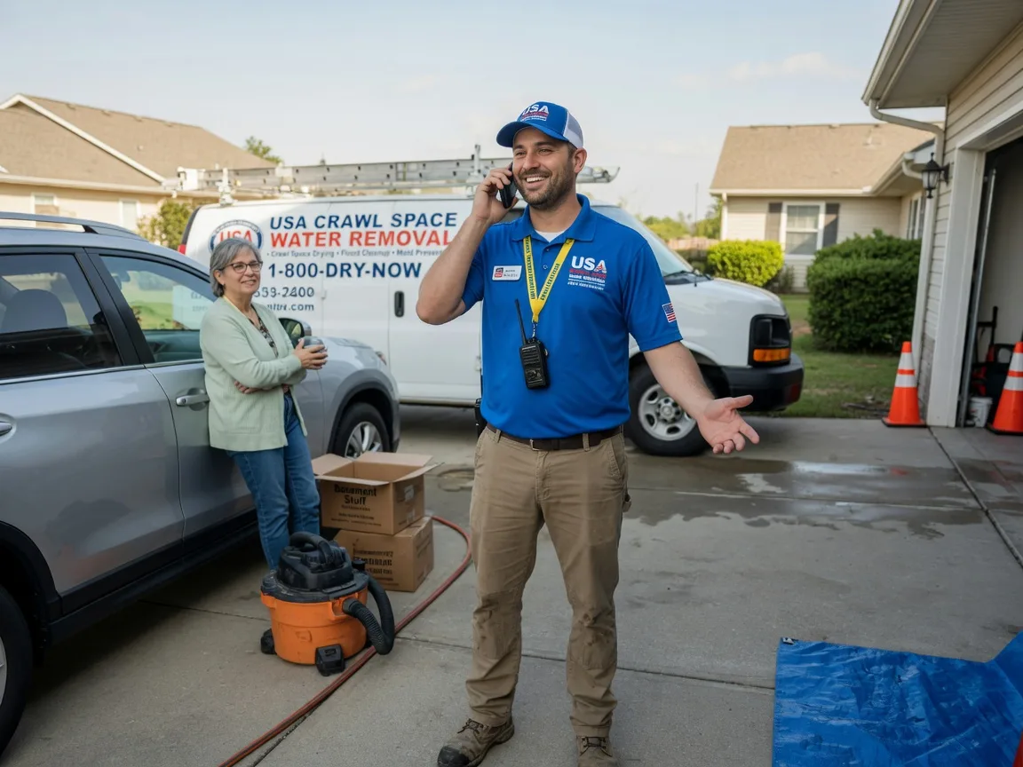 Crawl Space Water Removal Bendersville, PA FAQs